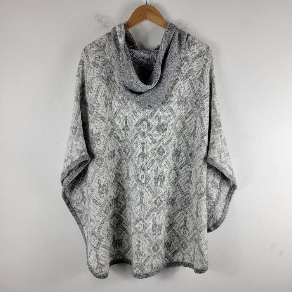 Alpaca Connection Alpaca Wool Toggle Button Up Ho… - image 6